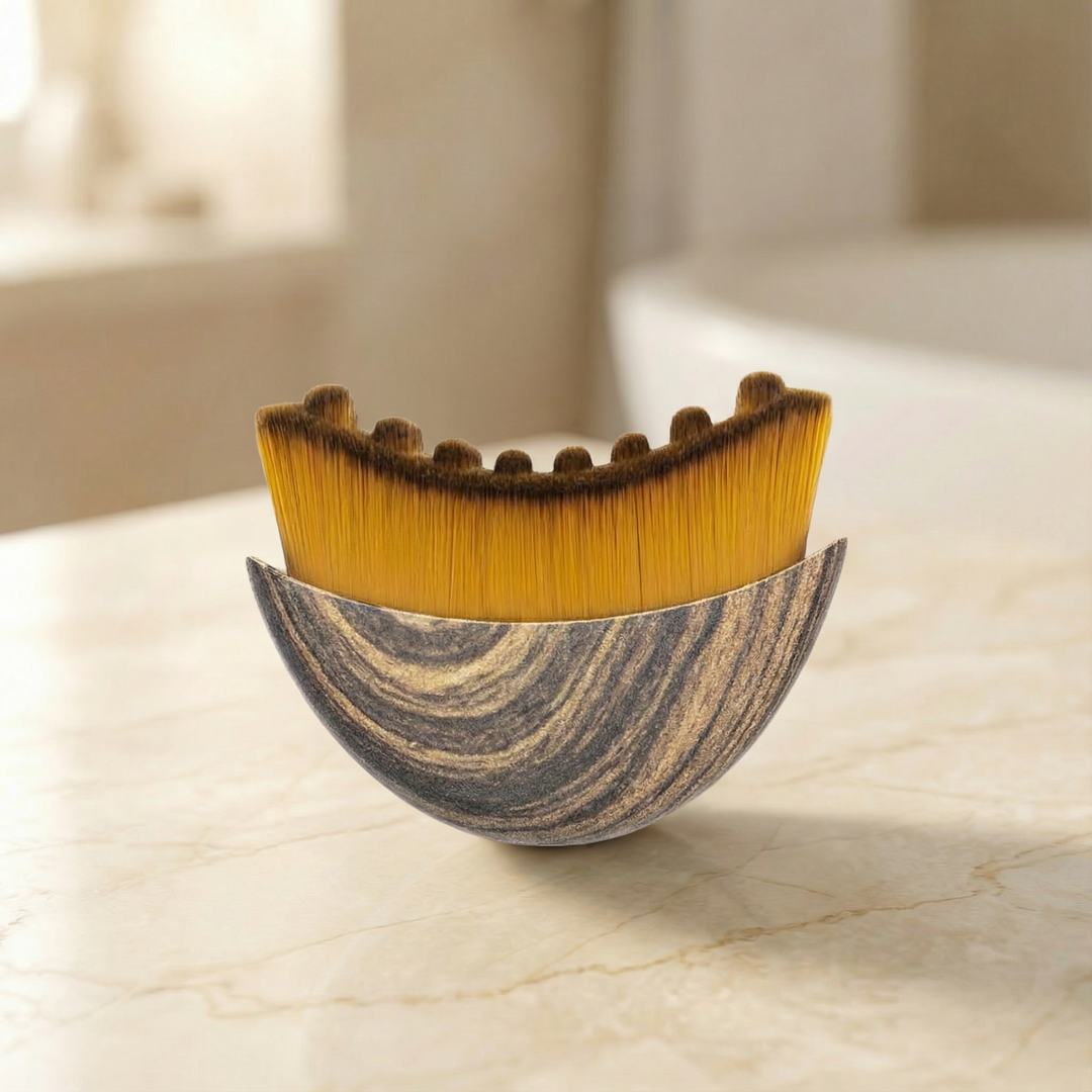 Veluna – Soft Bristle Facial Contour Brush