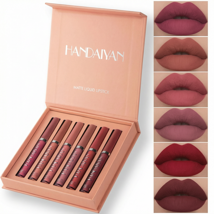 Velura – 6-Piece Velvet Matte Lipstick Set