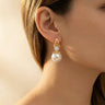 Lumara - Elegant Pearl Drop Earrings