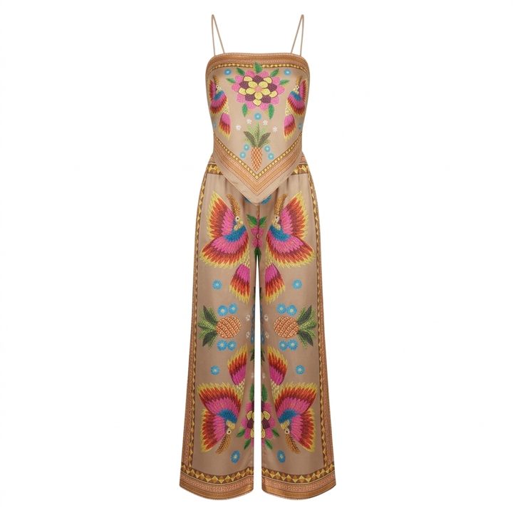 Vivanta – Tropical Print Matching Set