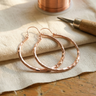 Julia's Willow Copper Earrings