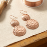 Julia's Solstice Copper Earrings