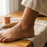 Julia's Reed Copper Anklet
