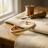 Julia's Jade Copper Bracelet