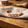 Julia's Seam Copper Bracelet