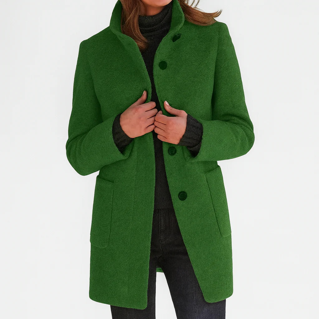 Beatrice | Classic Everyday Button Coat
