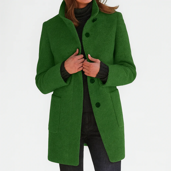 Beatrice | Classic Everyday Button Coat
