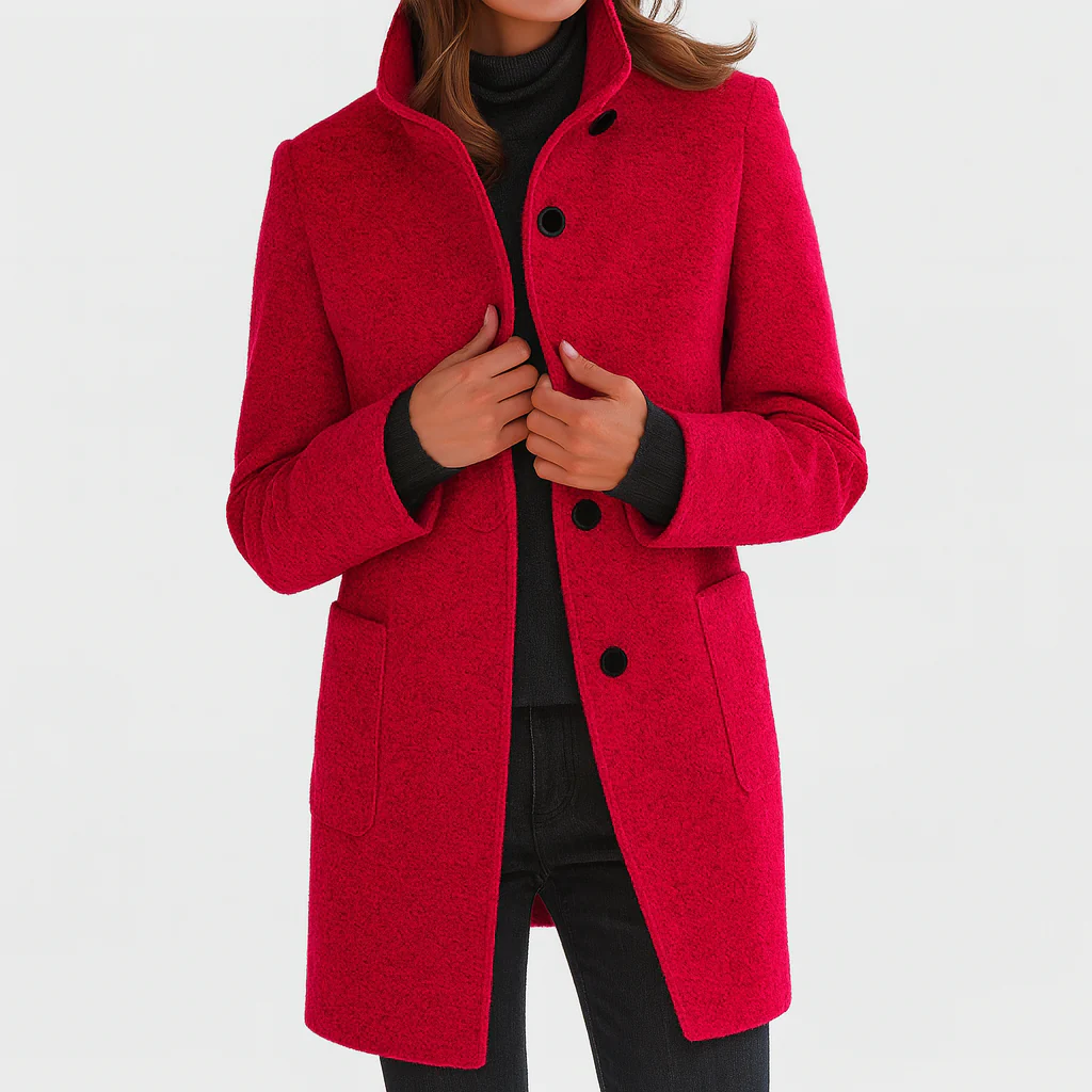 Beatrice | Classic Everyday Button Coat