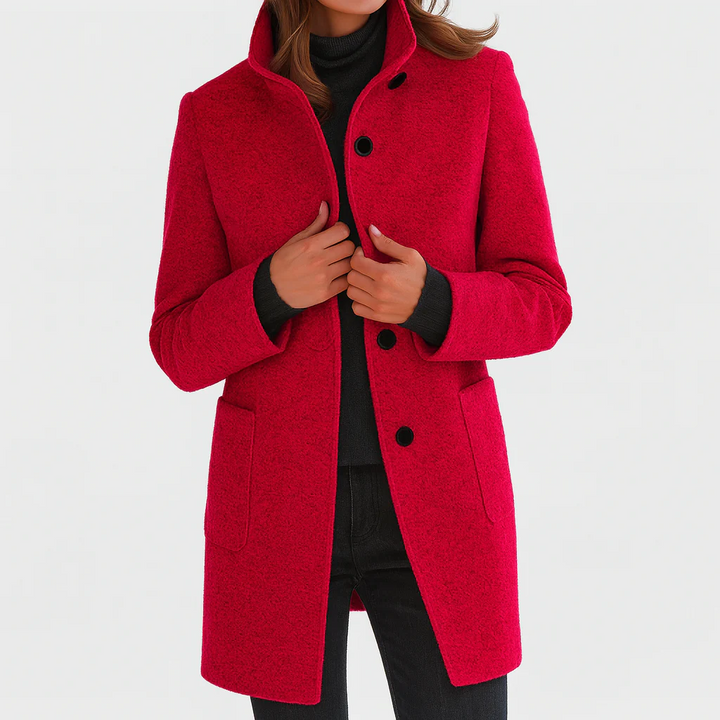Beatrice | Classic Everyday Button Coat