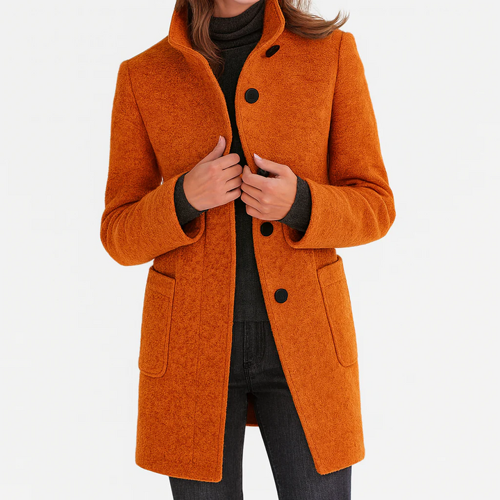 Beatrice | Classic Everyday Button Coat