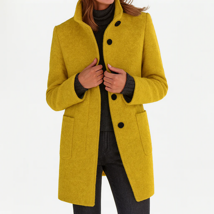 Beatrice | Classic Everyday Button Coat