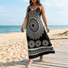 Mandara – Bohemian Mandala Maxi Dress