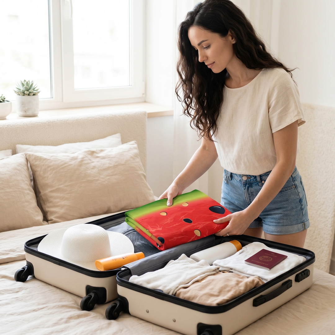 Sandela – 2-in-1 Beach Towel &amp; Tote
