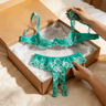 Lunaveil – Women's Floral Lace Bra and Panty Set