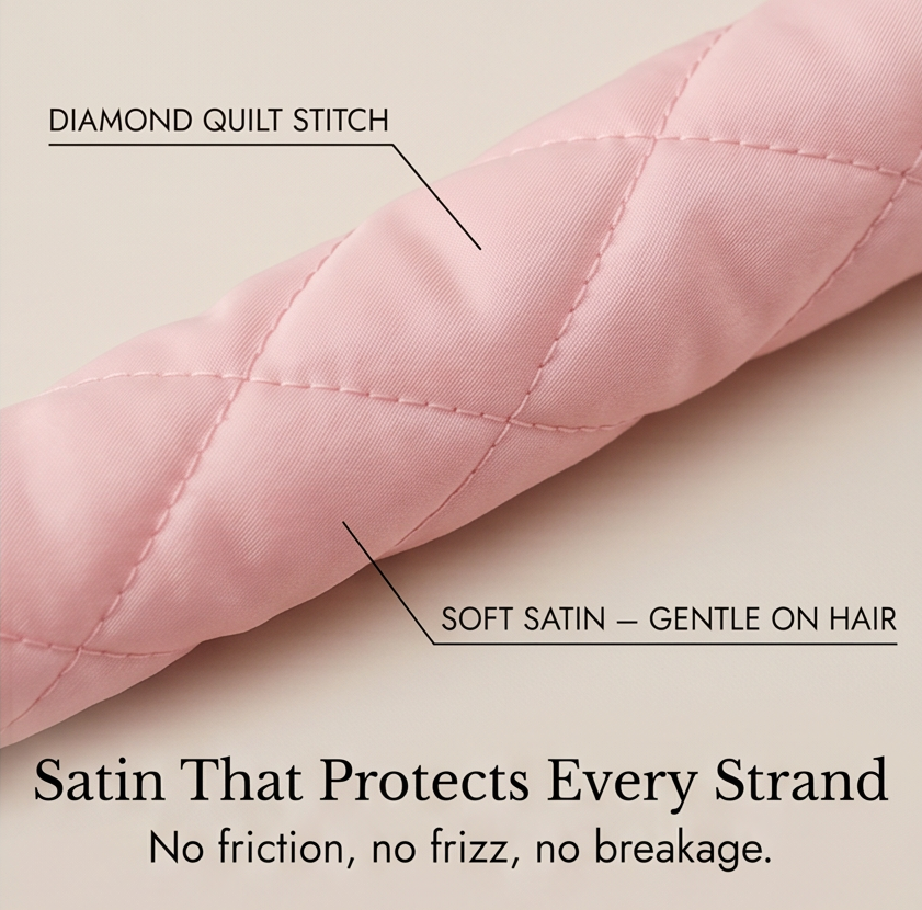 Lunova – Heatless Satin Curling Headband