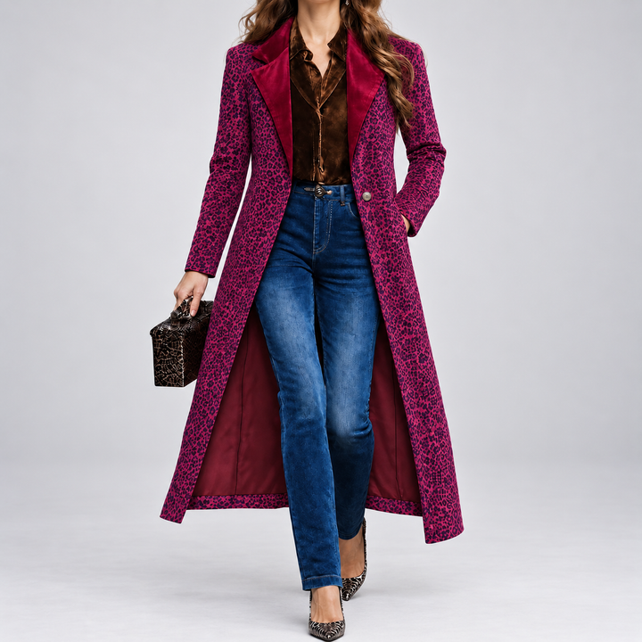 Lavinia | Textured Longline Coat