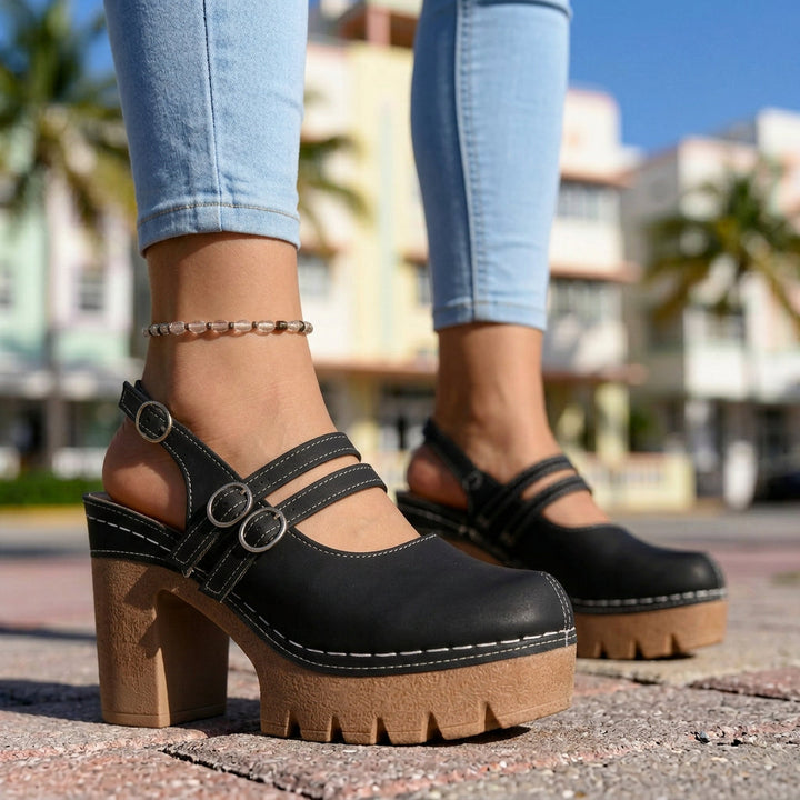 Delilah - Slingback Heels