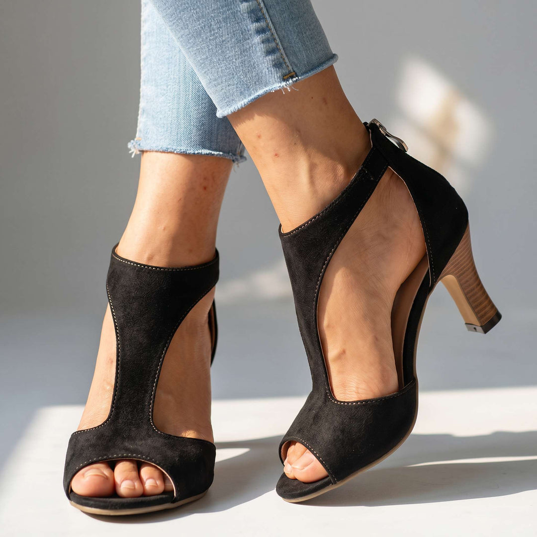 Savannah - T-Strap Heels