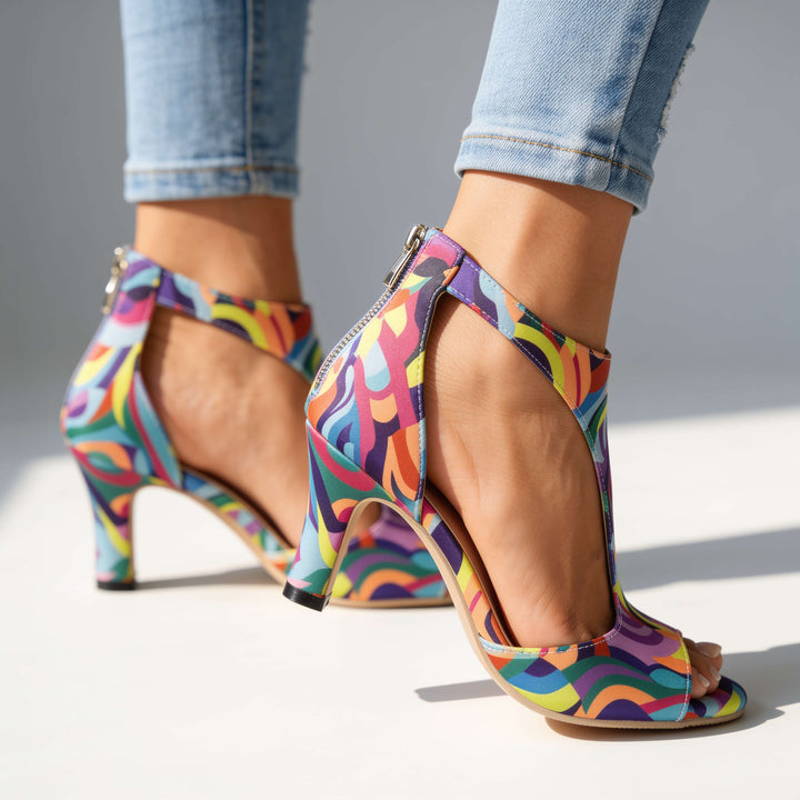 Savannah - T-Strap Heels
