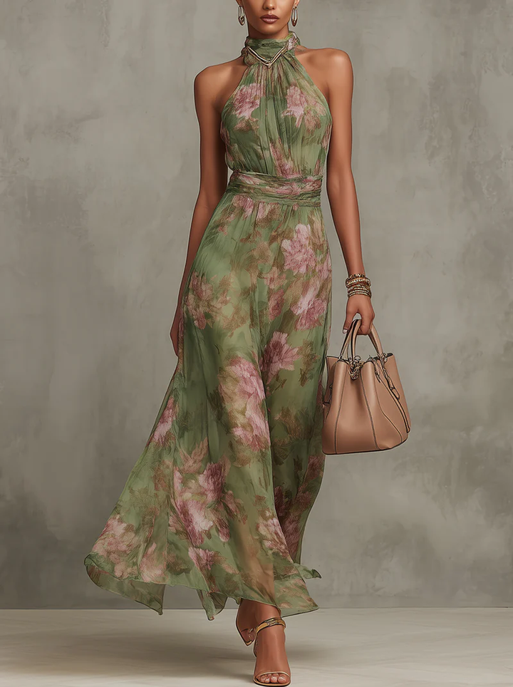 Bellagio | Halter Maxi Dress