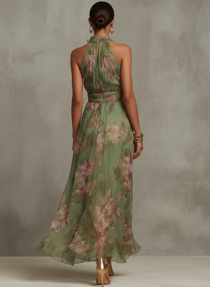 Bellagio | Halter Maxi Dress