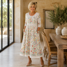 Jules - Wildflower Meadow Charm Midi Dress