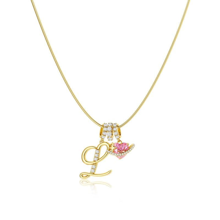 Levara – Personalized Initial Heart Necklace