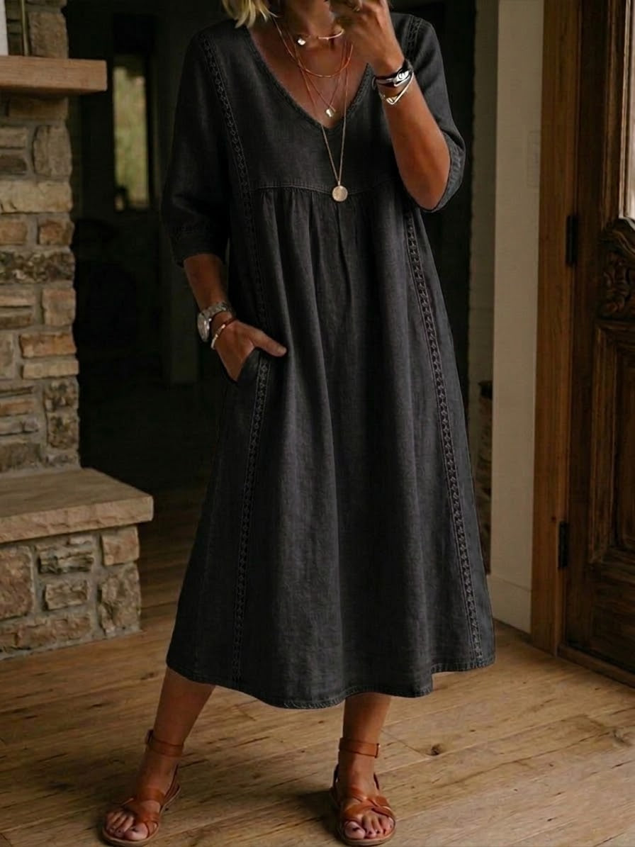 Martha - Comfortable Casual Maxi Dress