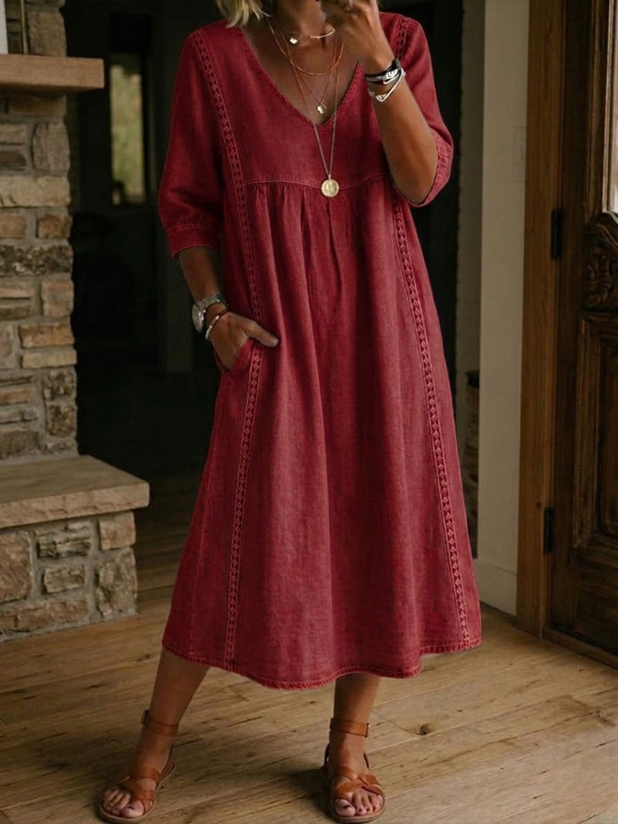 Martha - Comfortable Casual Maxi Dress