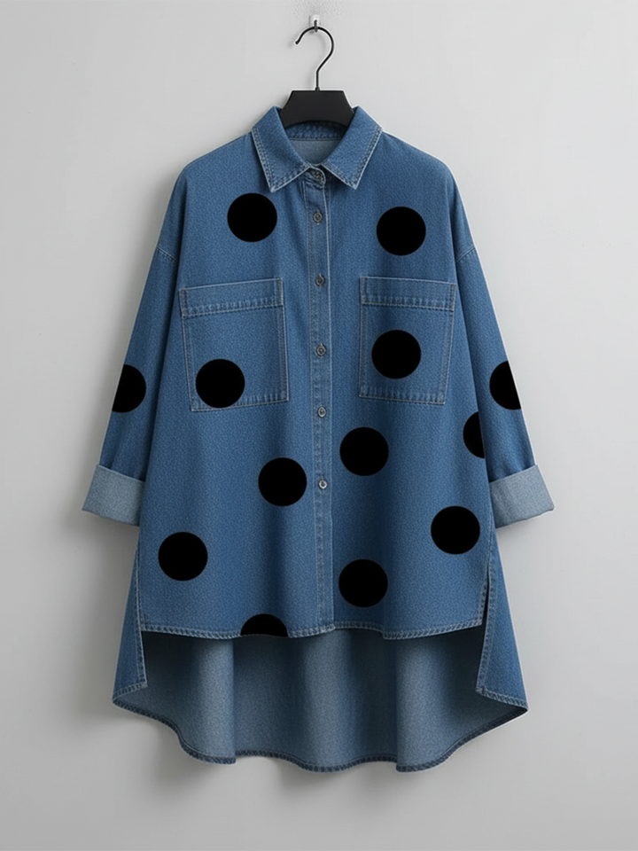 Suzy | Polka Dot Overshirt