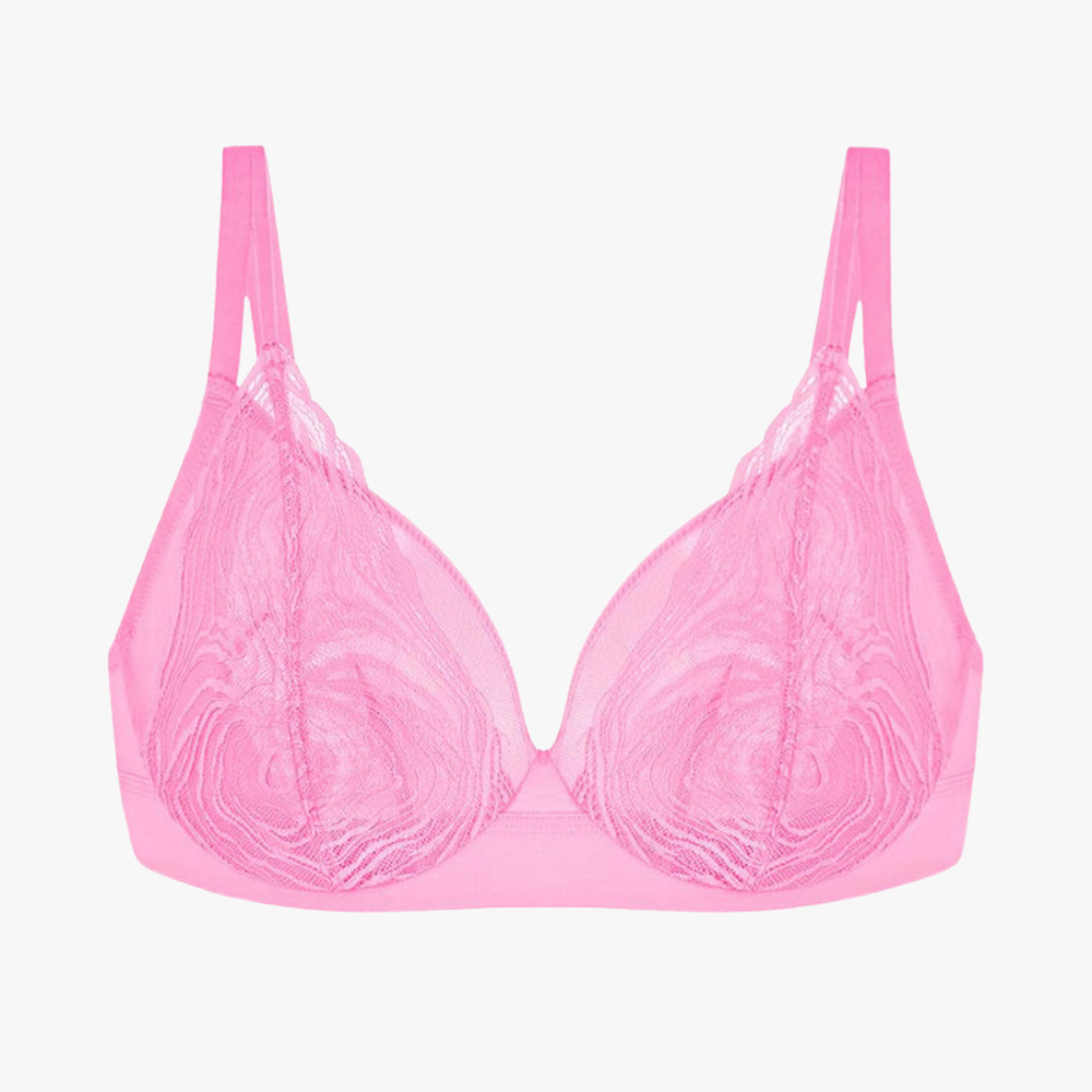 Velara – Full Coverage Lace Mesh Bra