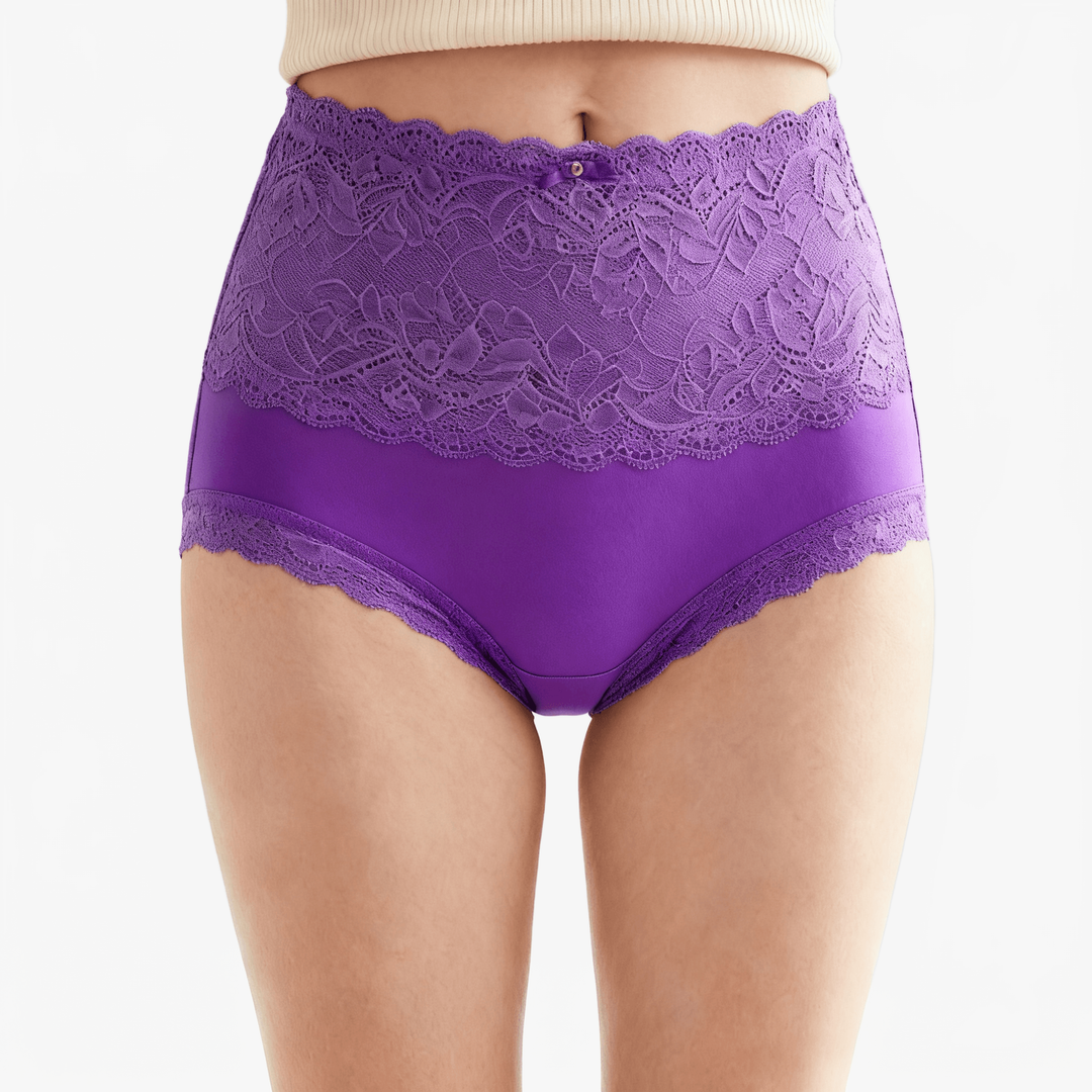 Lunelle – Floral Lace High-Waist Briefs 3-Pack