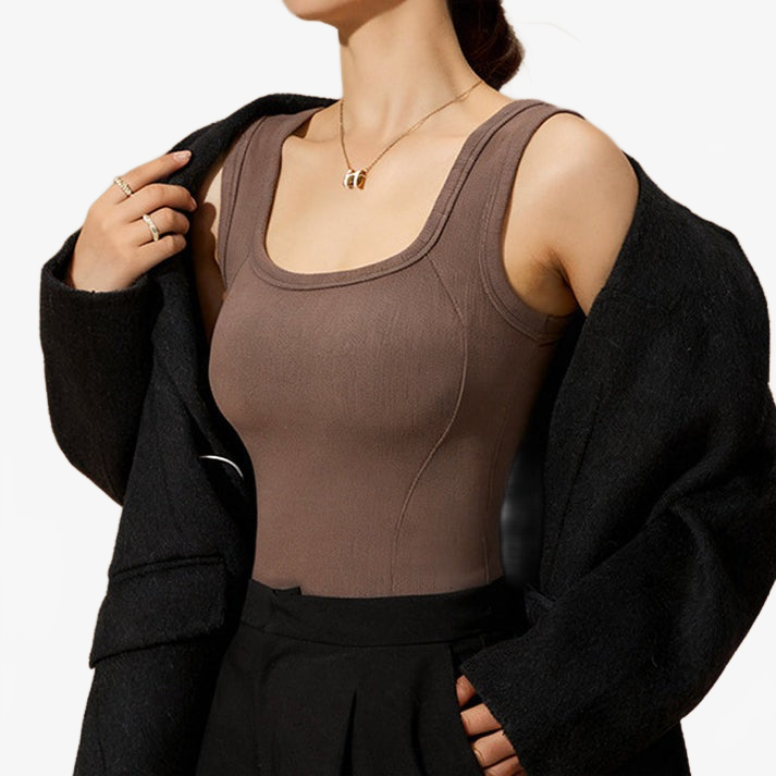 Veluna – 90% Duck Down Insulated Bra Top Vest