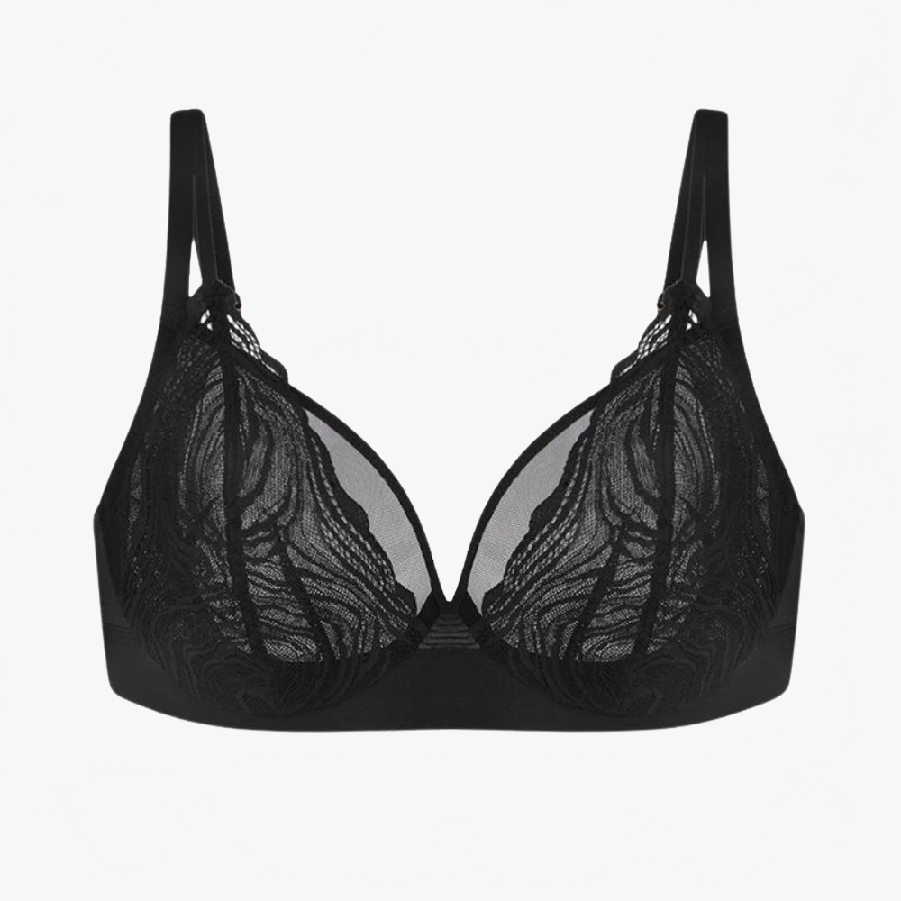Velara – Full Coverage Lace Mesh Bra