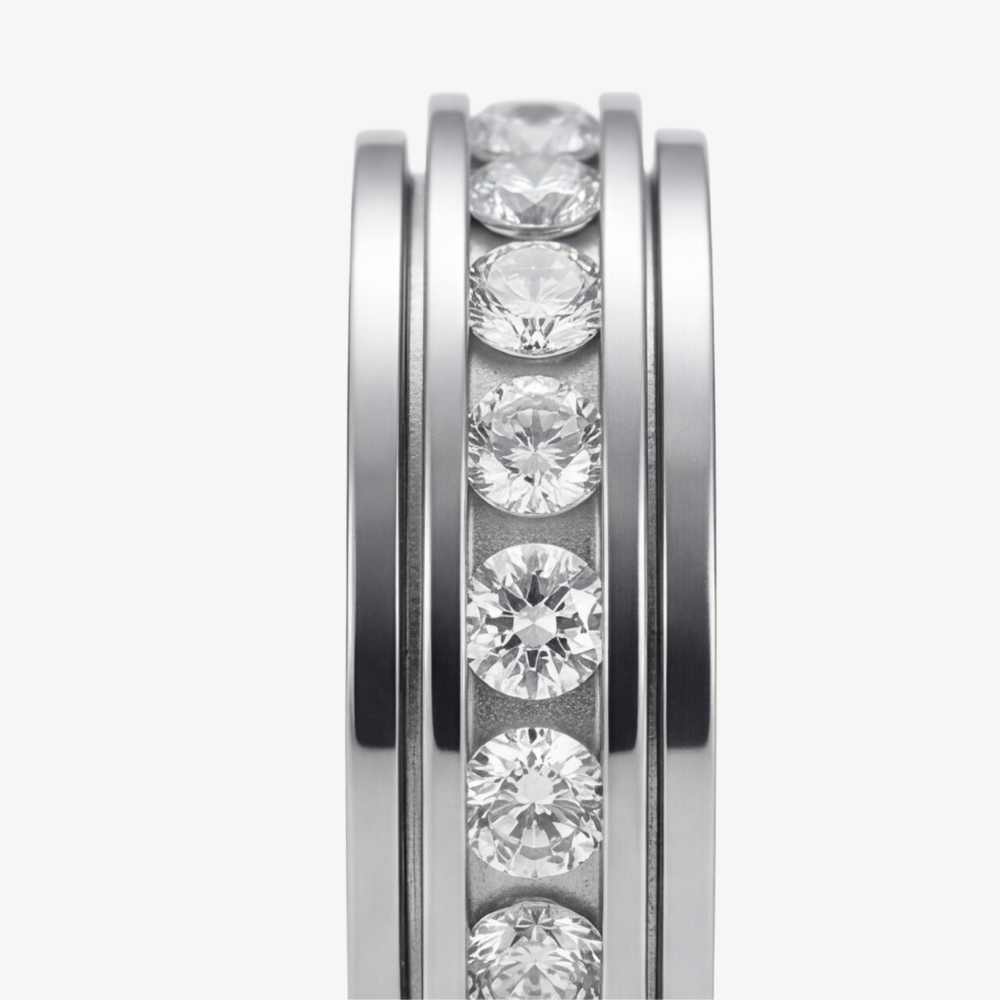 Serenova Rotating Zirconia Spinner Ring