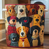 Patchwork Puppy Love Laundry Basket