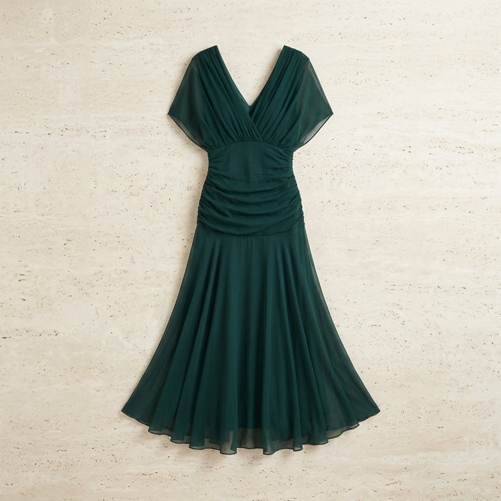 Mikaela - Off Shoulder Maxi Dress