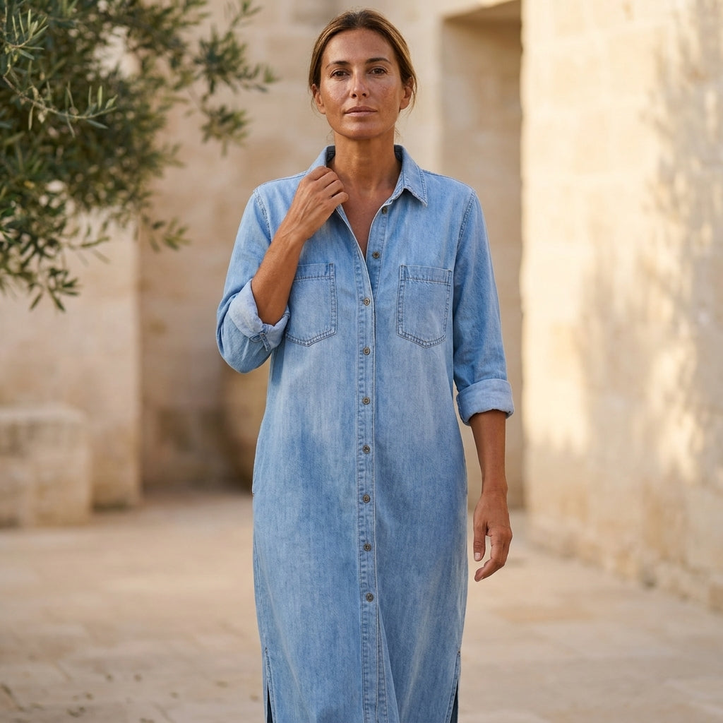 Andrea - Summer Button Down Dress