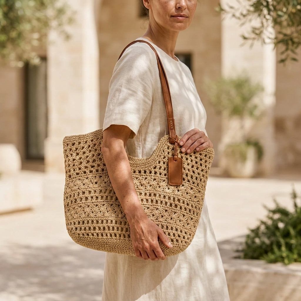 Clare Coastal - Handwoven Tote Bag