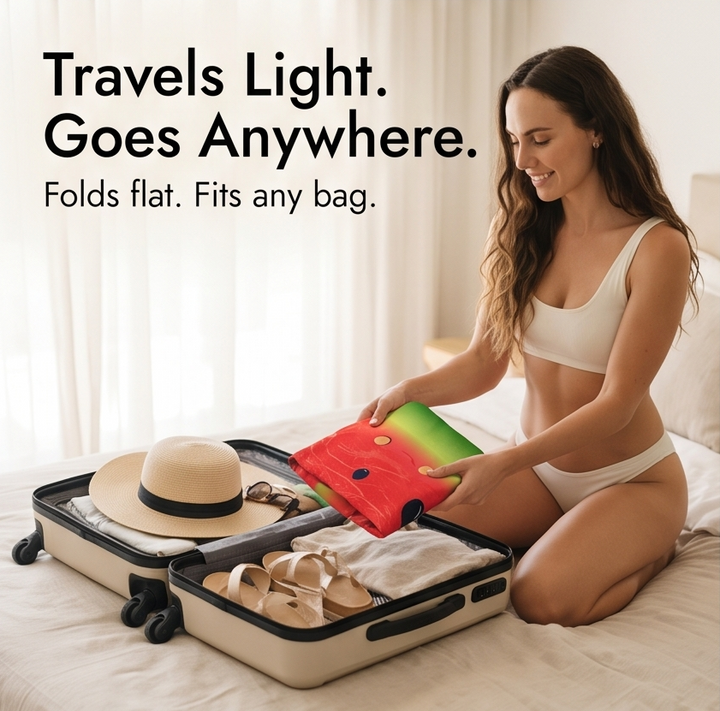 Sandela – 2-in-1 Beach Towel &amp; Tote