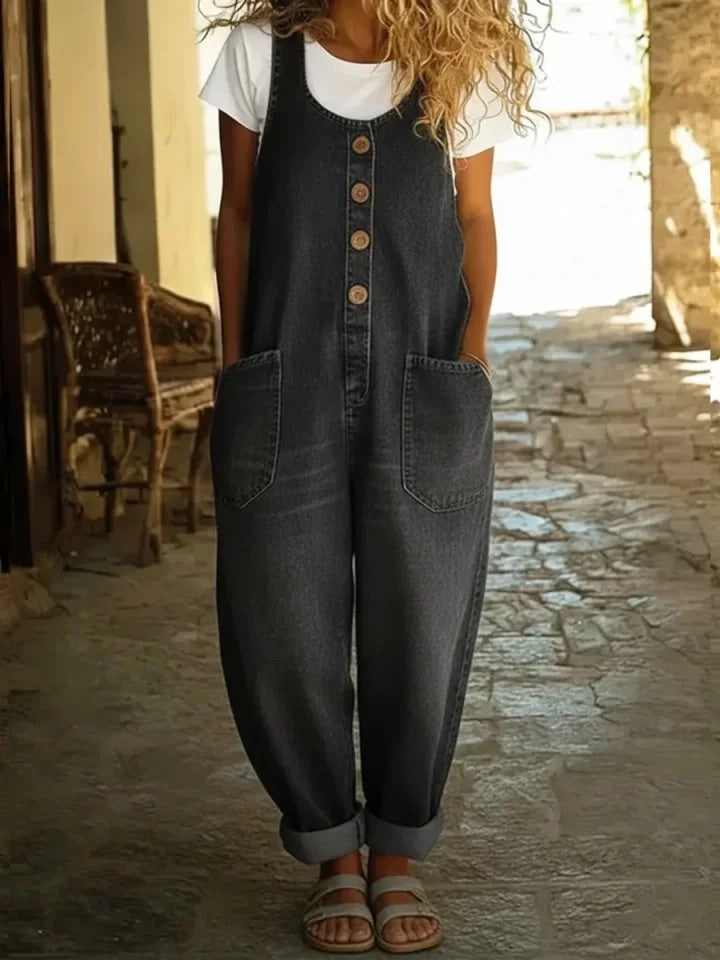 Lora - Vintage-Style Overalls