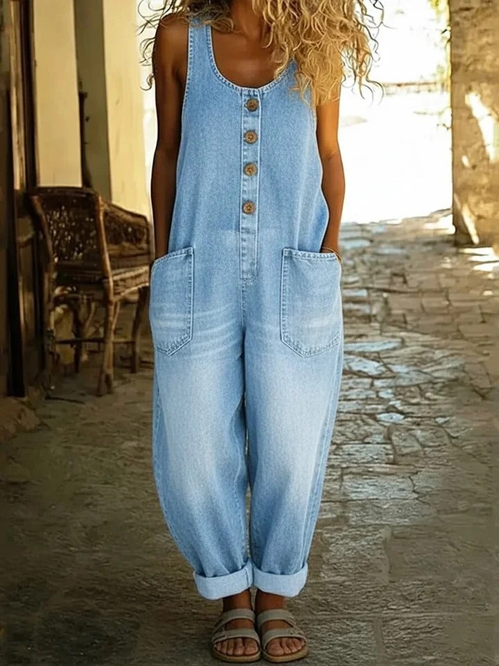 Lora - Vintage-Style Overalls