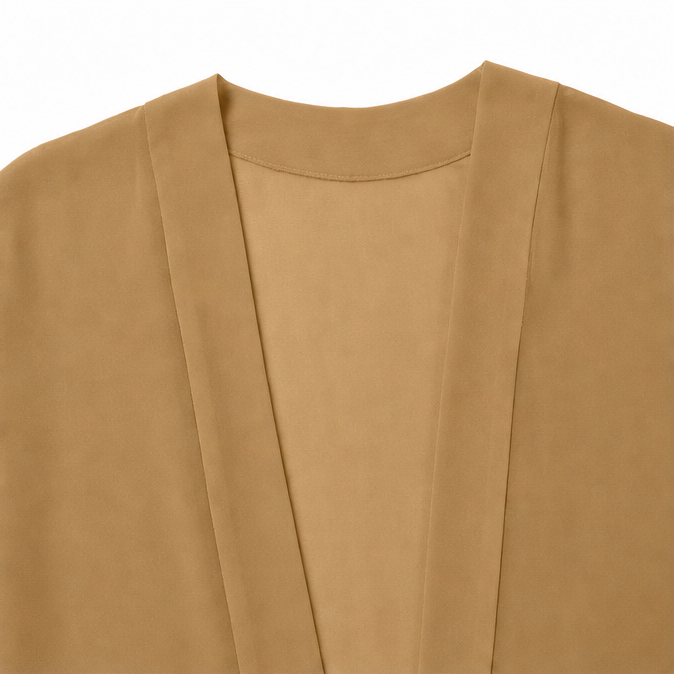 Solivea – Lightweight Chiffon-like Cardigan with 3/4 Sleeves