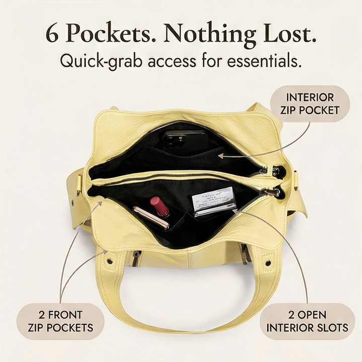 Sovana – Soft Shoulder Bag with Crossbody Strap