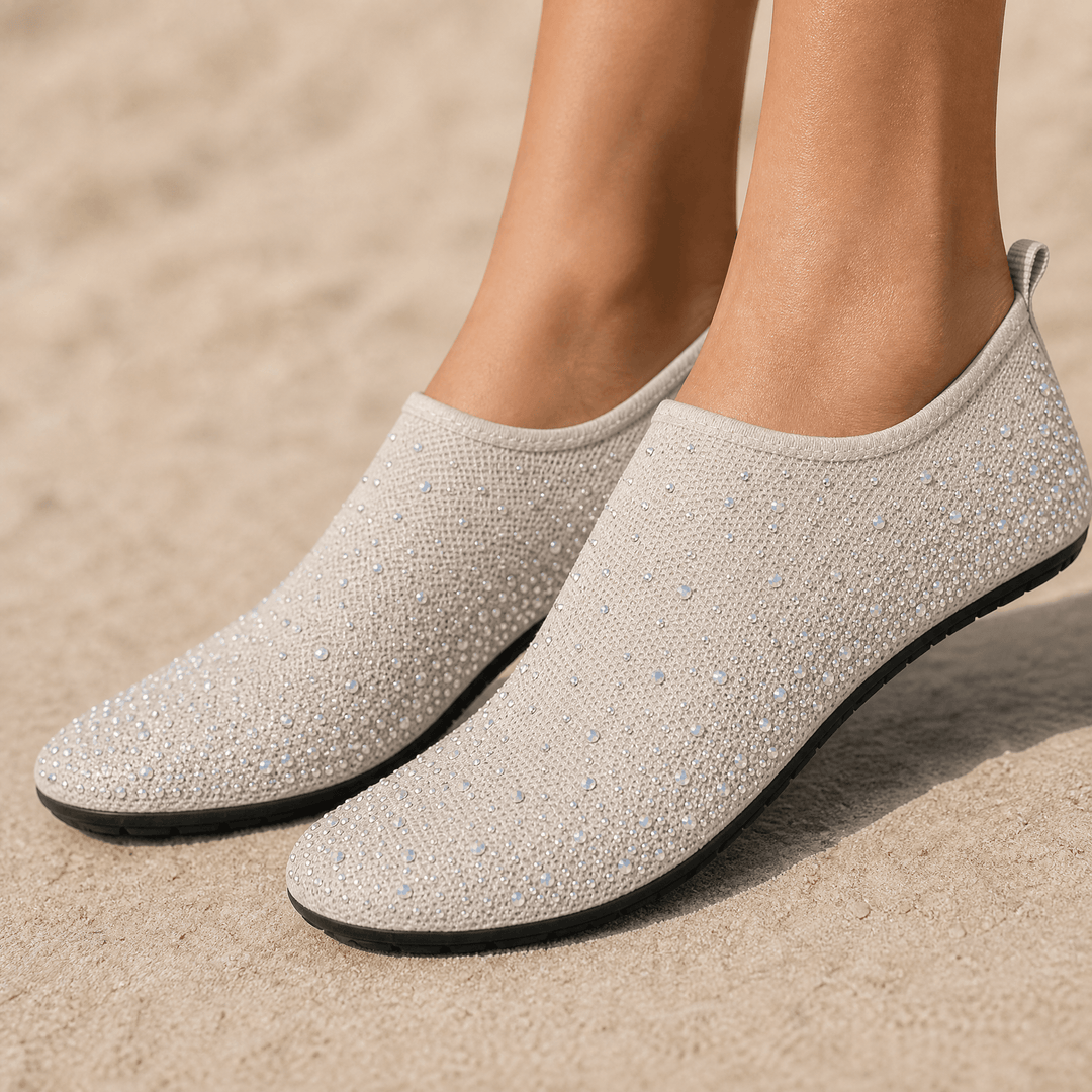 Sparkella – Rhinestone Slip-On Water Shoes