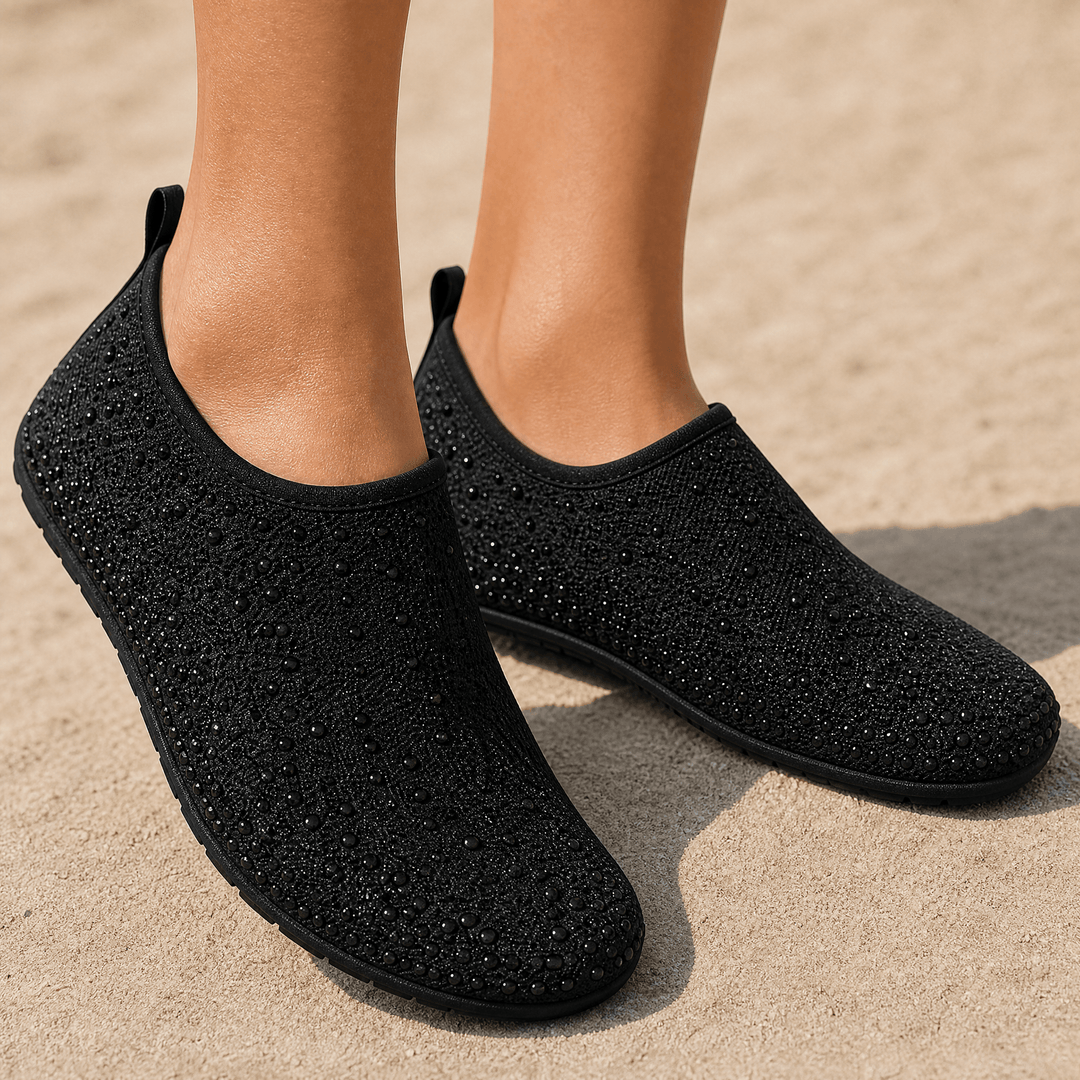 Sparkella – Rhinestone Slip-On Water Shoes