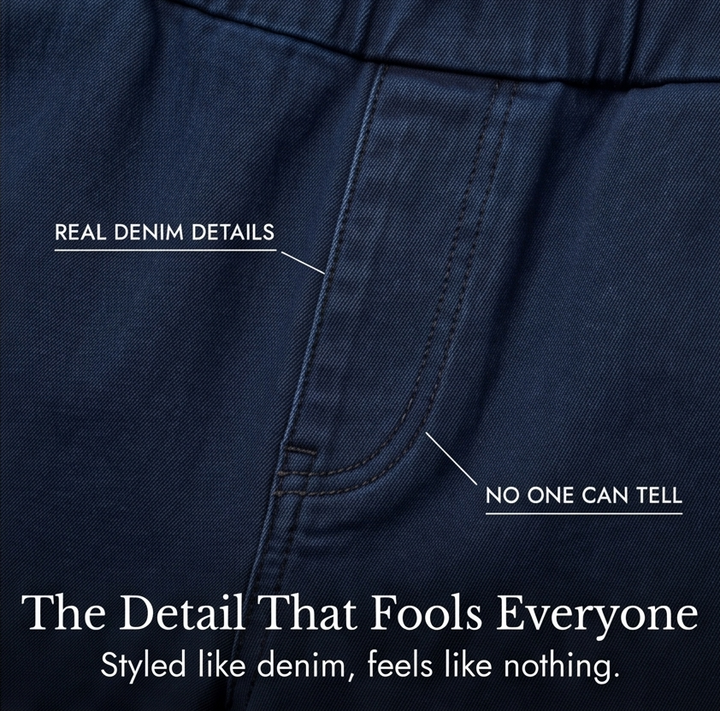 Velora – Drawstring Wide-Leg Comfort Jeans