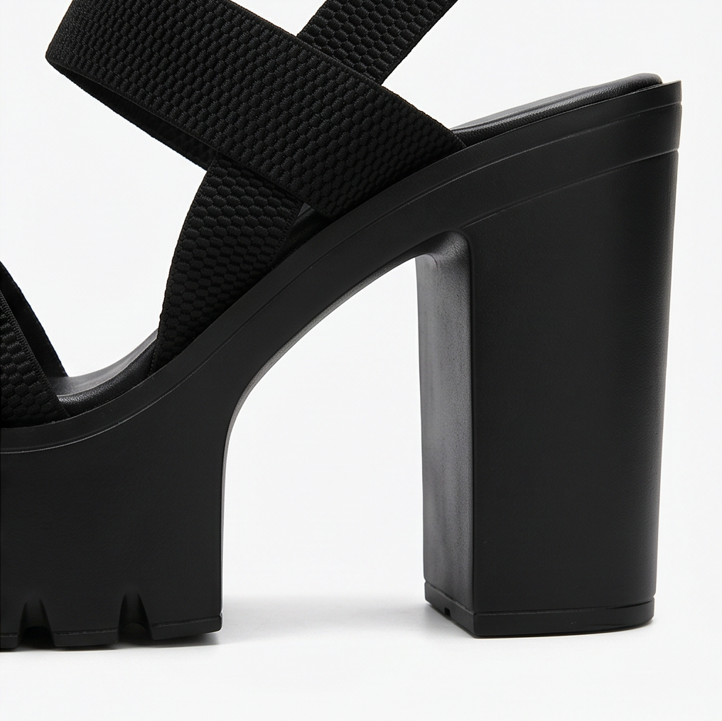 Veluna – Chunky Platform Heel Sandals