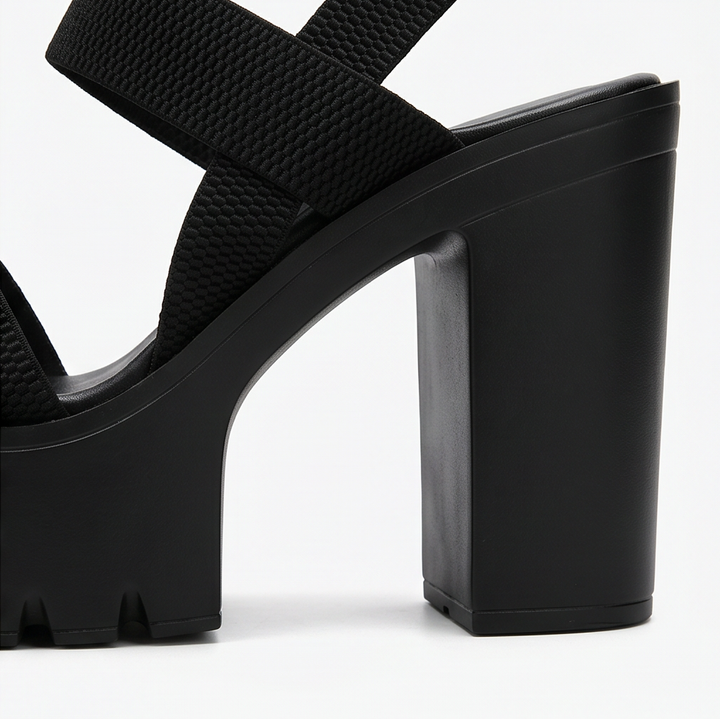 Veluna – Chunky Platform Heel Sandals