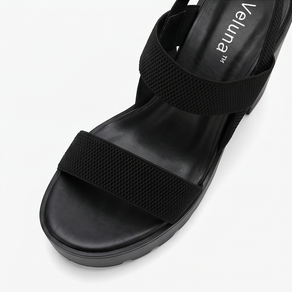 Veluna – Chunky Platform Heel Sandals